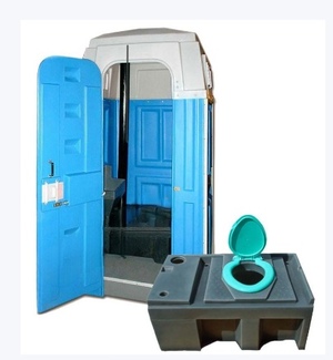 Мобильная туалетная кабина МТК в комплекте Люкс