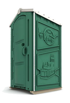 Мобильная туалетная кабина в сборе «Крым»